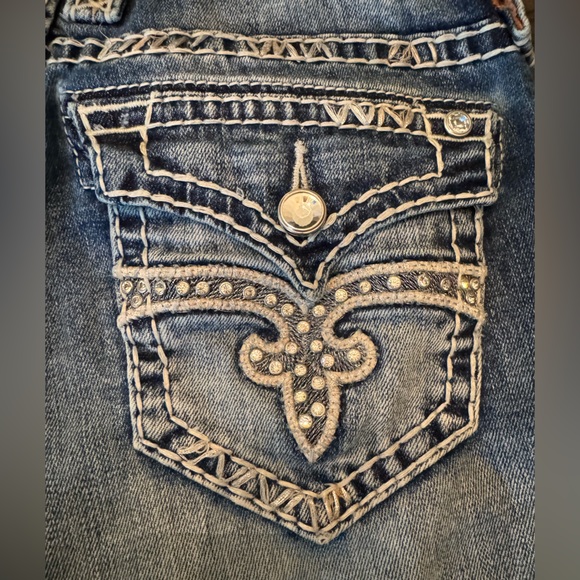 Rock Revival Jillian Capri Jeans | Size 27 | Excellent Condition ✨ - Picture 7 of 10